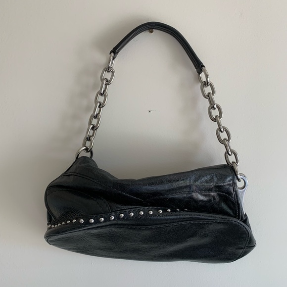 Prada BR4550 leather shoulder bag - Picture 3 of 5